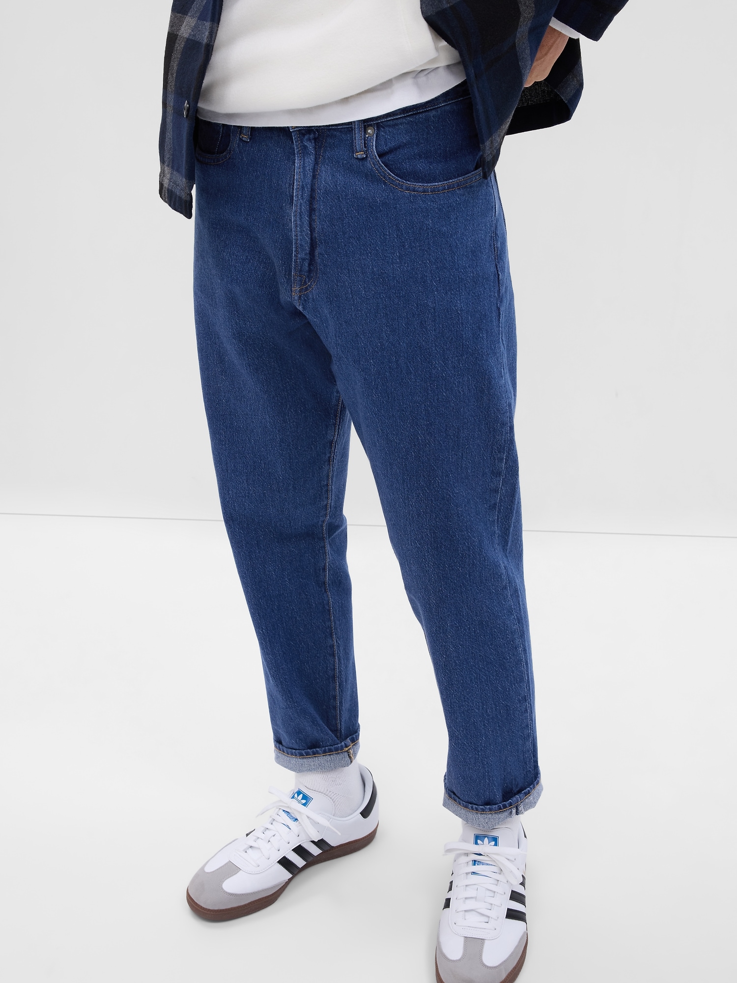 NWT Mens GAP Relaxed Taper GapFlex Denim Pants Jeans Choose Size Worn Medium