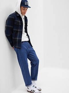 Men's 90s Loose Carpenter Jeans by Gap Dark Wash Size 30W