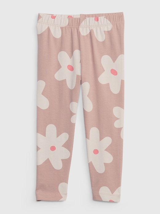 Image number 1 showing, Toddler Organic Cotton Mix and Match Printed Leggings