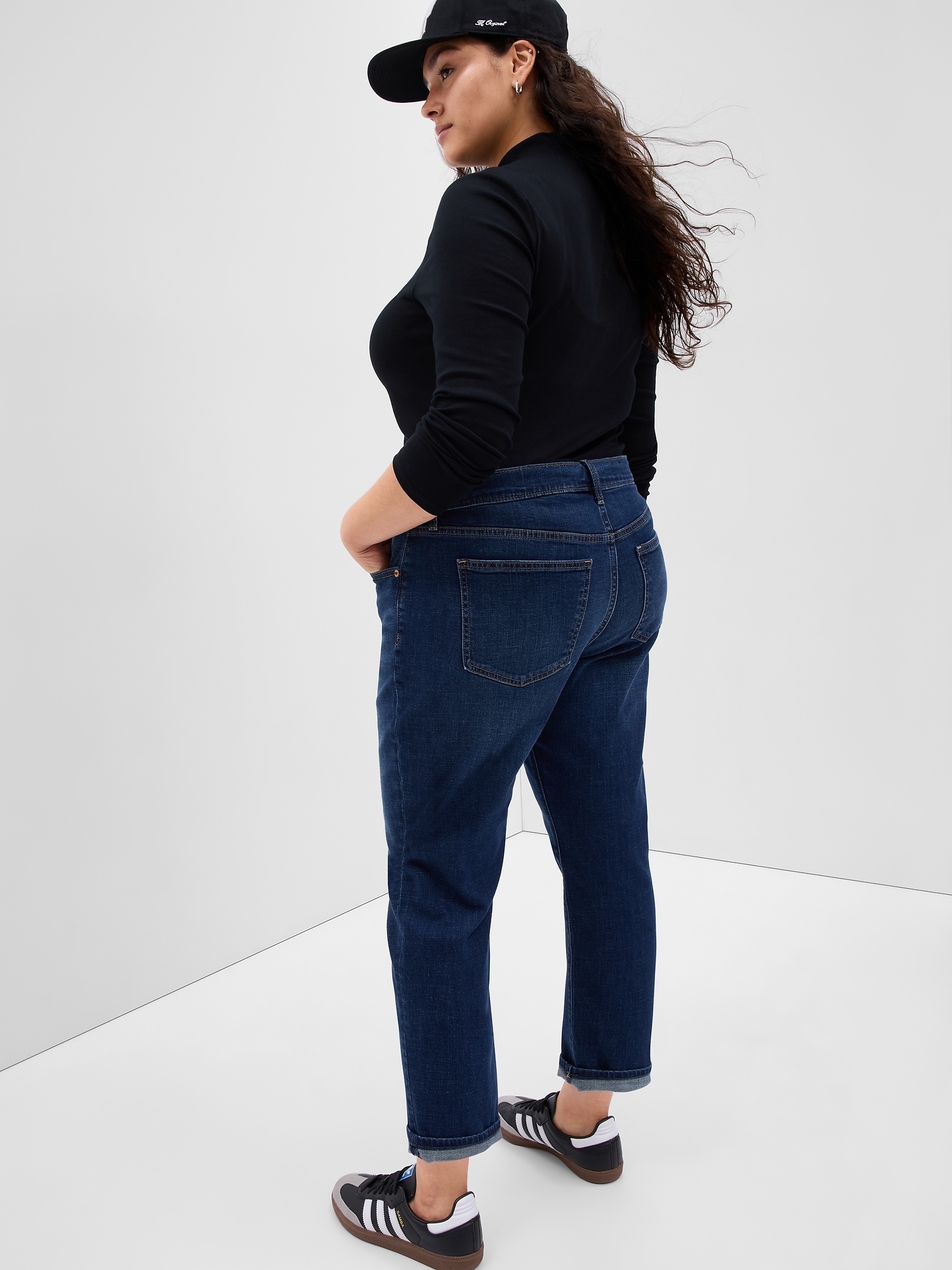 Gap Jeans Womens 29 X 30 Blue Stretch Denim Slim Mid Rise Tapered Med Wash