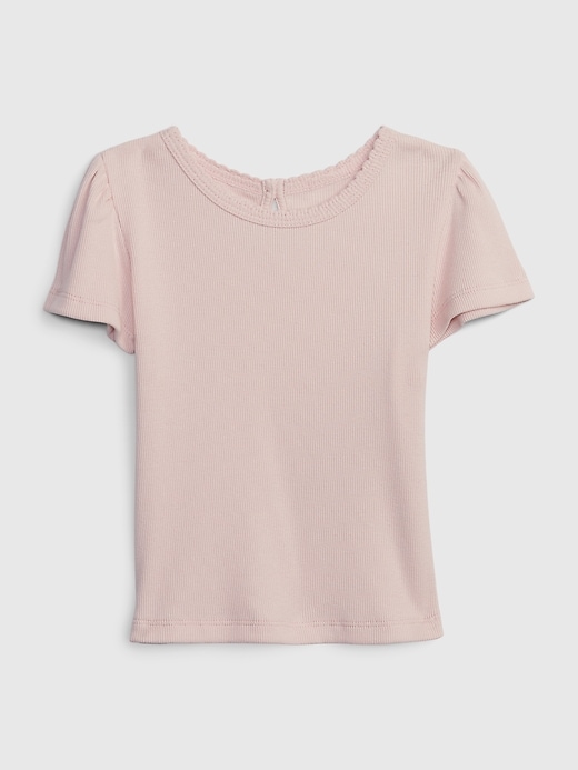 Toddler Puff Sleeve Rib T-Shirt | Gap