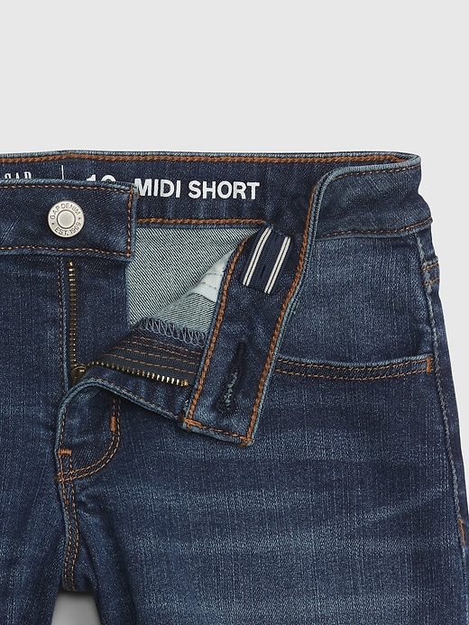 Image number 3 showing, Kids Midi Denim Short