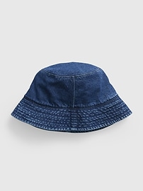 Blue Blue Japan: Blue Kago Bassen Bucket Hat, SSENSE Canada