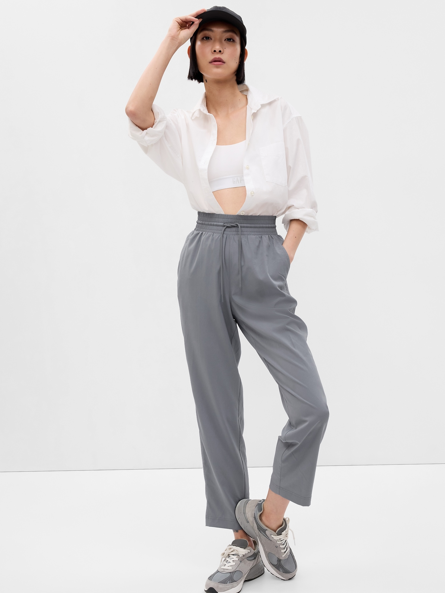 Gap Womens Pants Size 12 Stretch Skinny Mid Rise Soft Twill Logo Black  32X27.5 | eBay