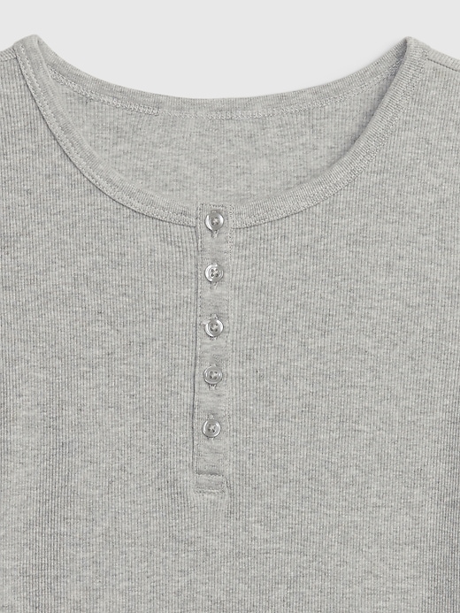 Image number 3 showing, Kids Rib Henley T-Shirt