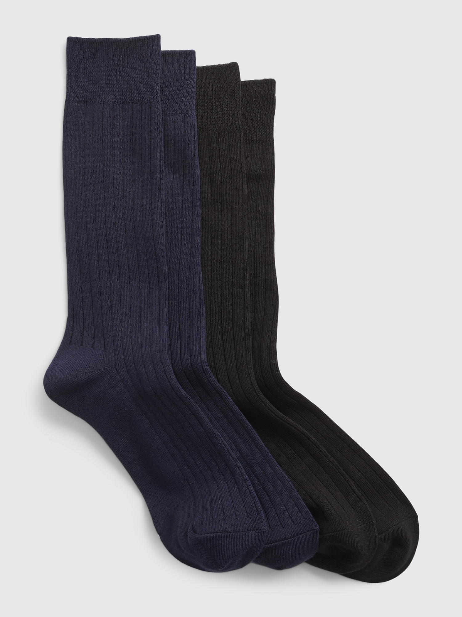 Gap Dress Socks (2-pack) In Blue Black