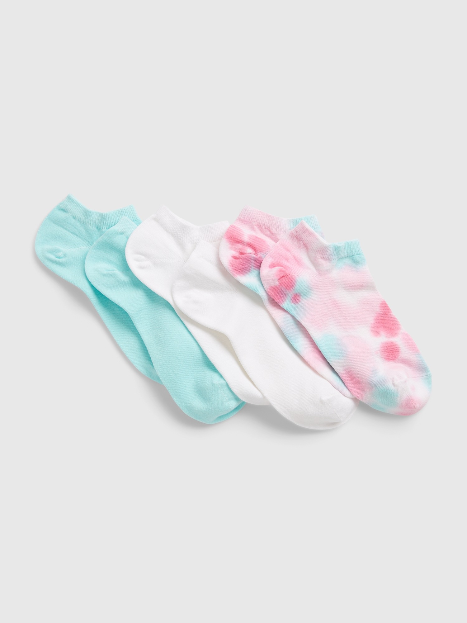 Gap Ankle Socks (3-Pack) blue. 1