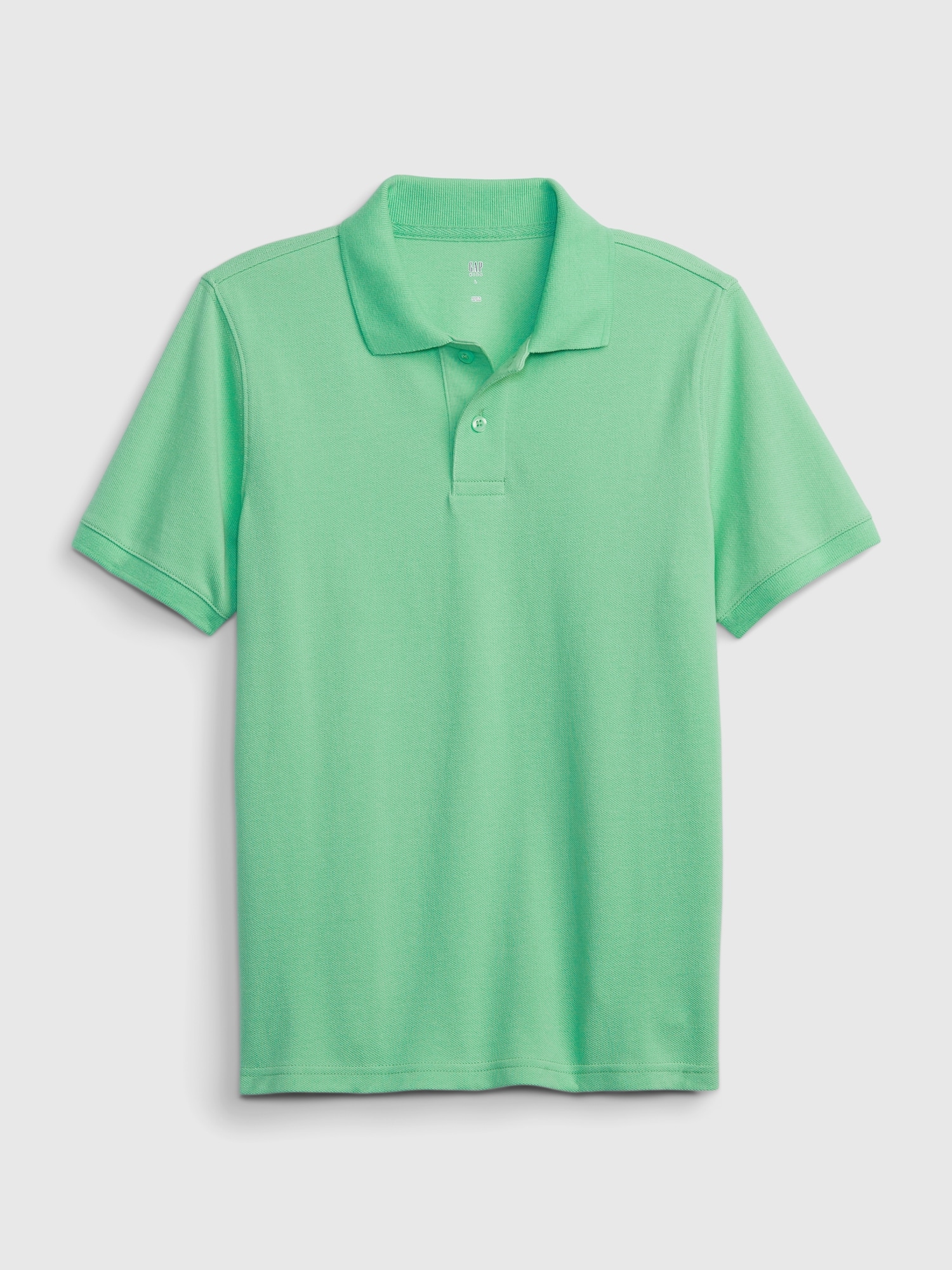 Gap Kids Pique Polo Shirt green. 1