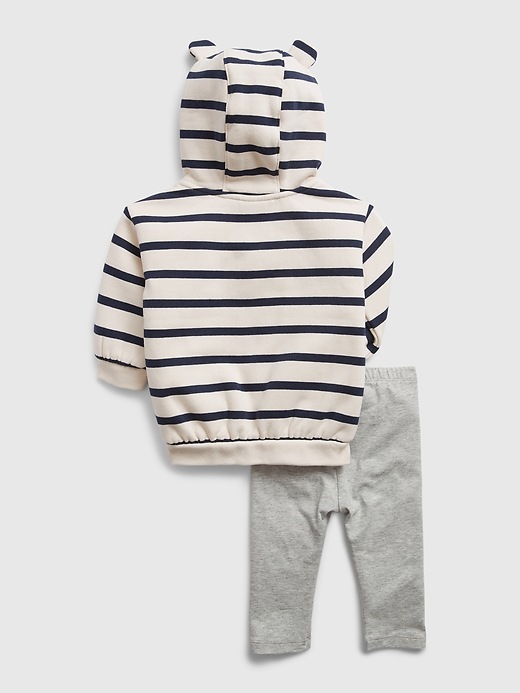 Image number 2 showing, Baby Oversized Hoodie Outfit Set
