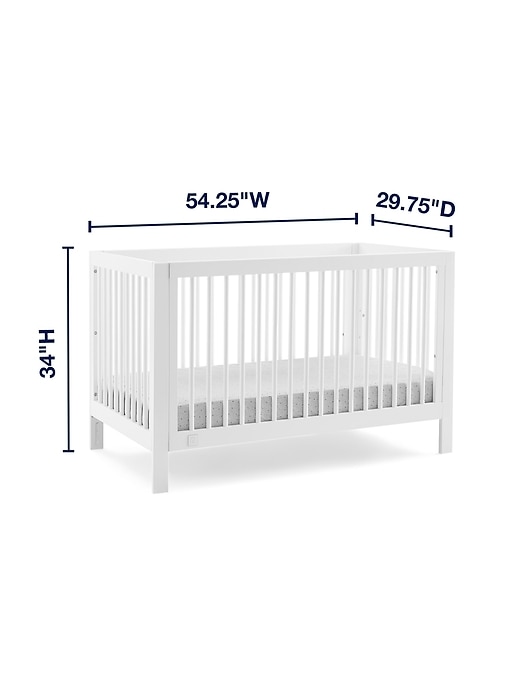 Image number 6 showing, babyGap Charlie Crib with Clouds and Stripes Bedding Bundle