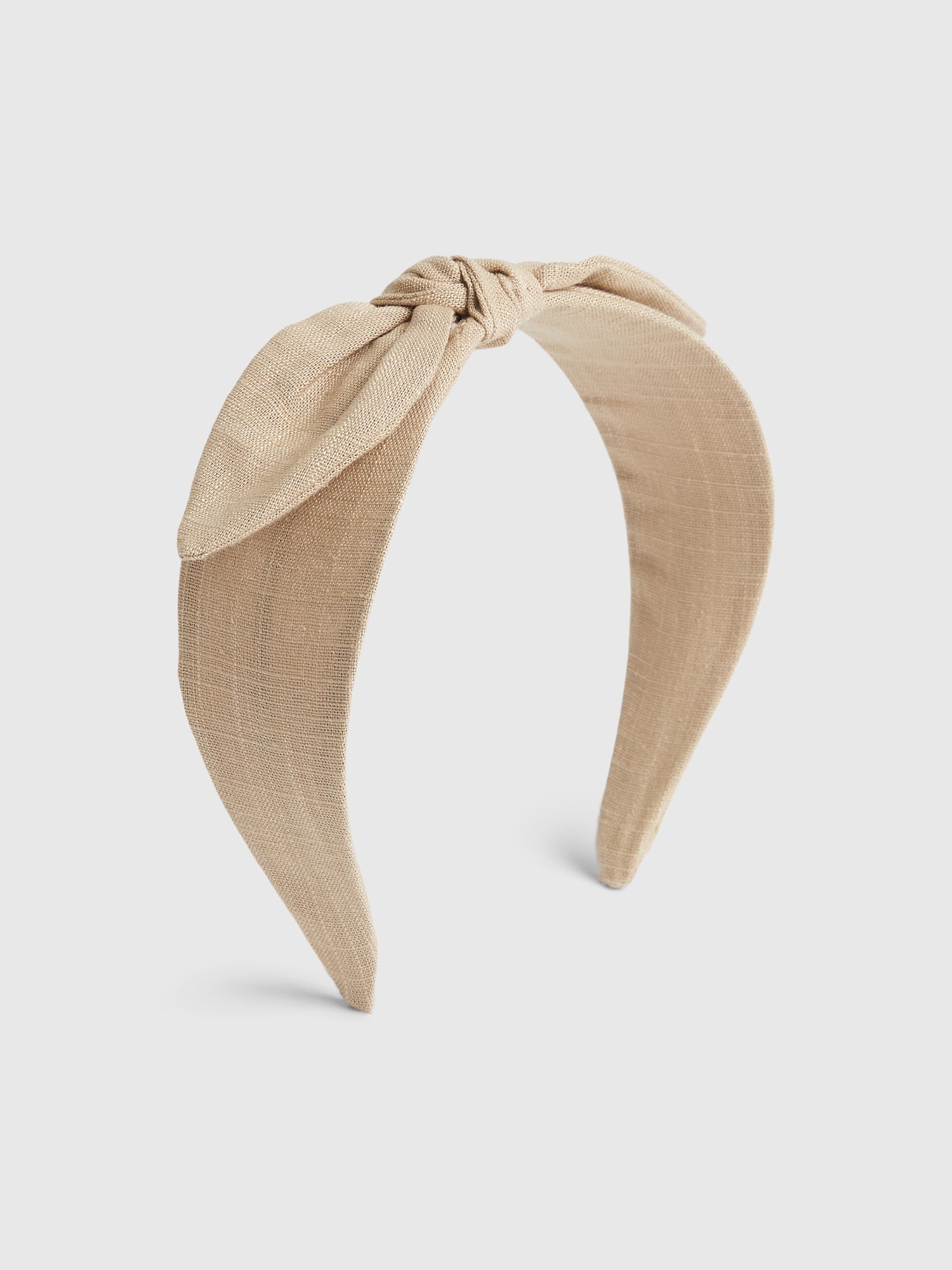Satin bow detailed headband