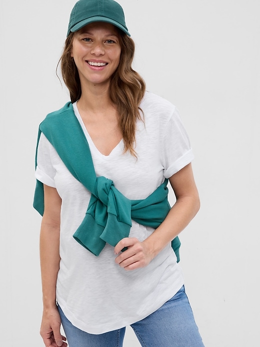 Image number 5 showing, Maternity Relaxed T-Shirt