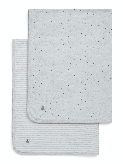 Image number 3 showing, babyGap Charlie Crib with Grey Dots and Stripes Bedding Bundle