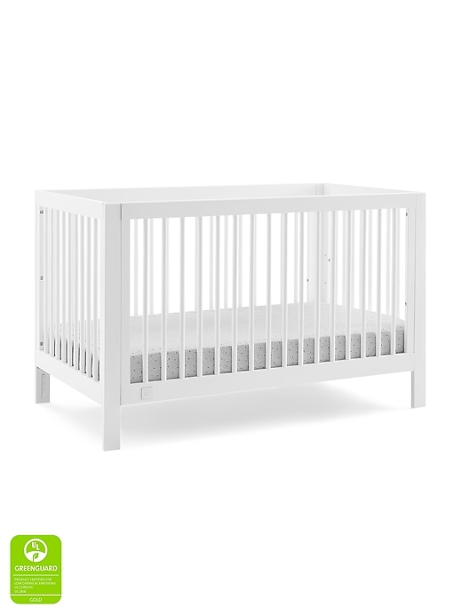 Image number 2 showing, babyGap Charlie Crib with Grey Dots and Stripes Bedding Bundle