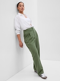 High Rise SoftSuit Trousers | Gap