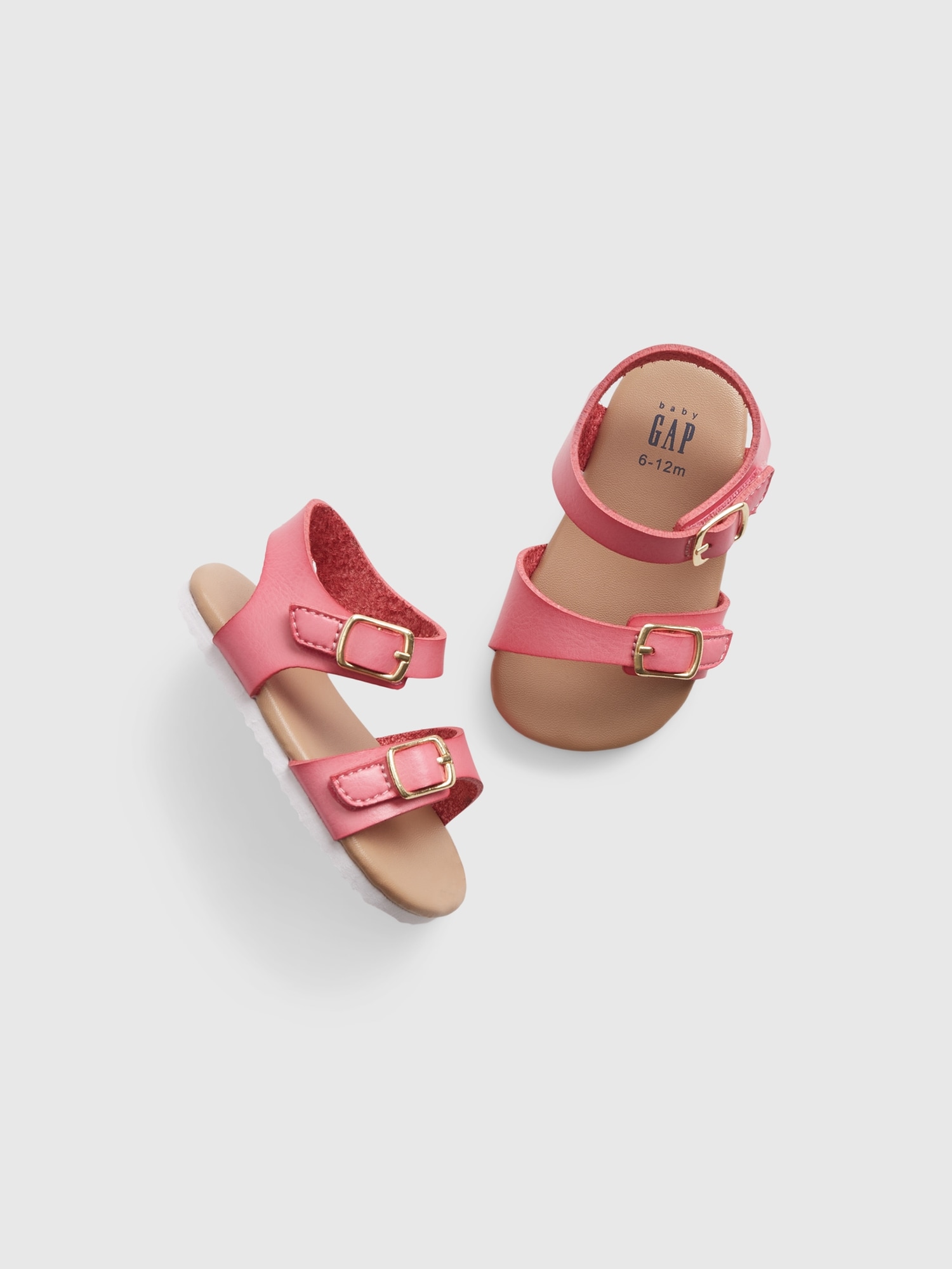 Gap Baby Buckle Sandals pink. 1
