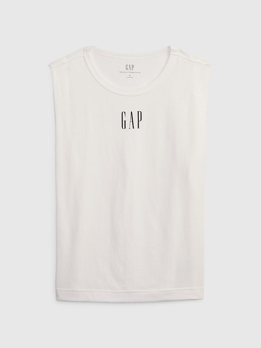 Image number 6 showing, Gap Logo Muscle Sleeveless T-Shirt