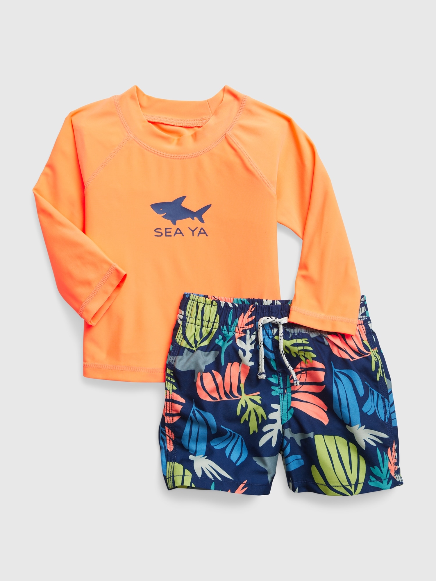 Baby gap deals swim trunks