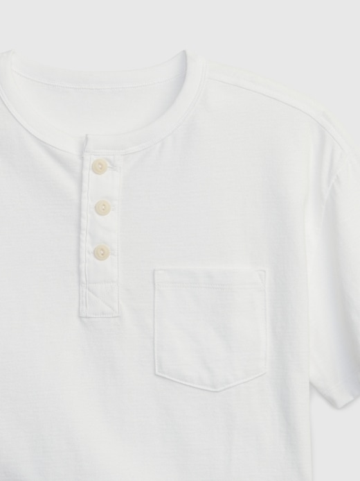 Image number 3 showing, Kids Pocket Henley T-Shirt