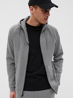 GapFit Tech Fleece Full-Zip Hoodie | Gap