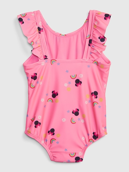 babyGap | Disney Minnie Mouse Recycled Ruffle Swim One-Piece | Gap