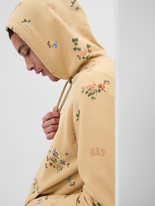 Image number 3 showing, Allover Floral Gap Logo Hoodie