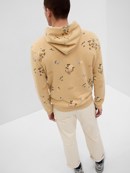 Image number 2 showing, Allover Floral Gap Logo Hoodie