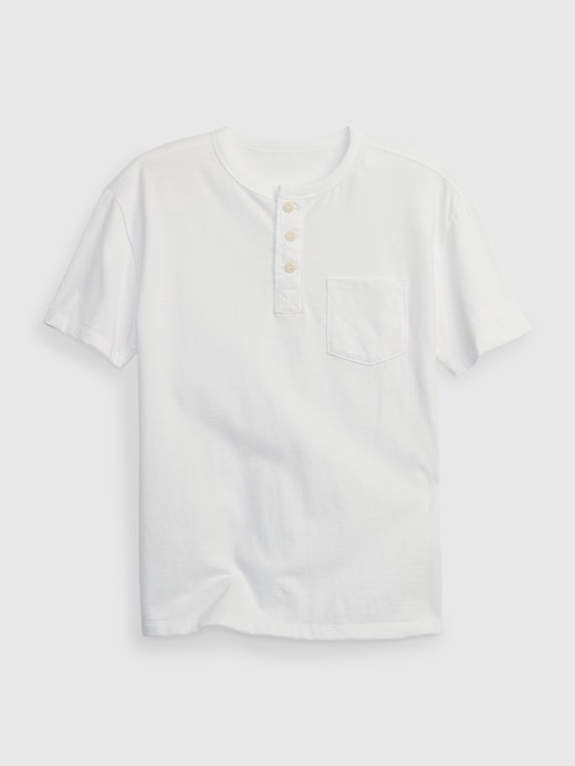 Image number 1 showing, Kids Pocket Henley T-Shirt