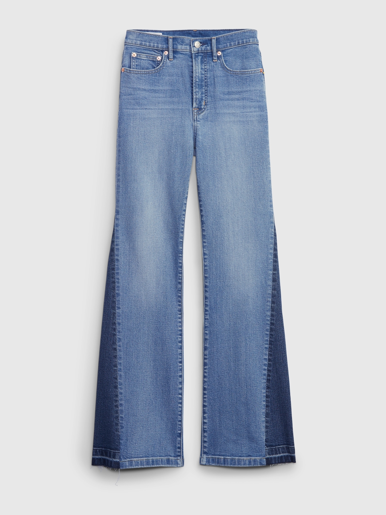 High Rise \'70s Flare Jeans Gap 