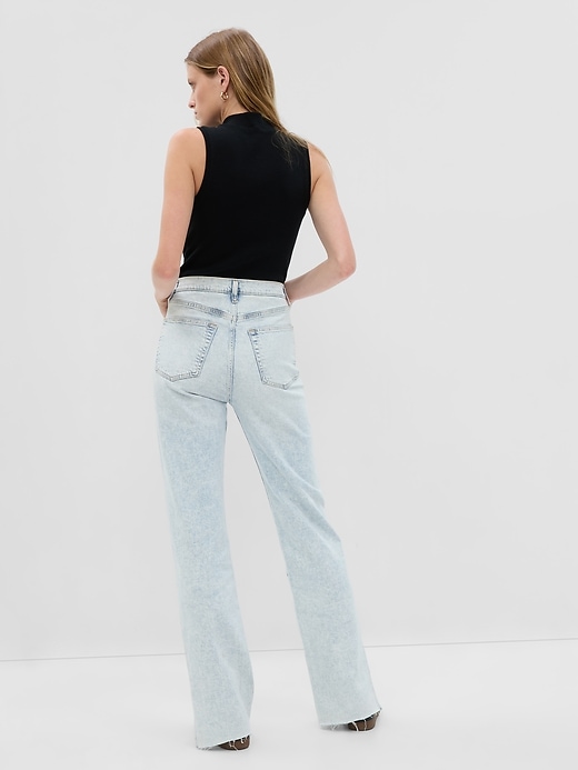 Image number 2 showing, High Rise Cotton '90s Loose Jeans