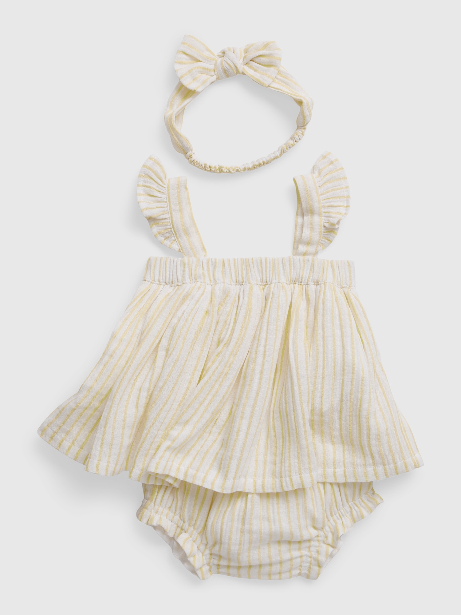 Baby Crinkle Gauze Outfit Set | Gap