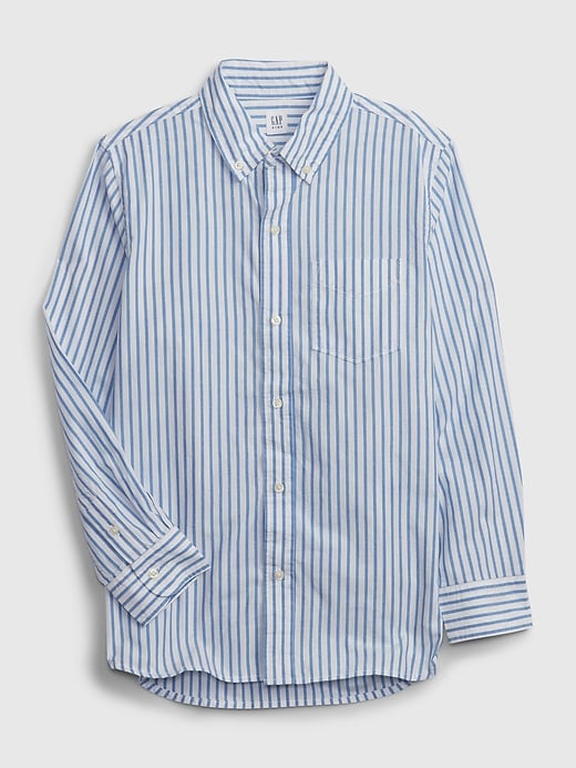 View large product image 1 of 1. Kids Poplin Shirt