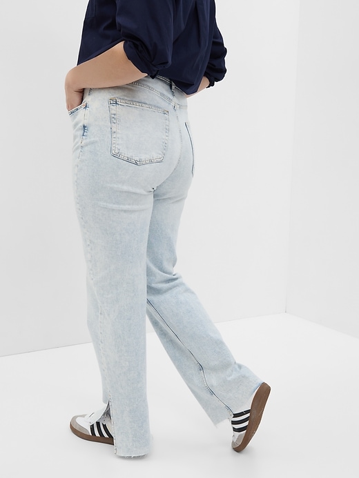 Image number 5 showing, High Rise Cotton '90s Loose Jeans