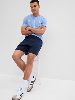 Gap French Terry Shorts In Blue