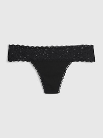 Gap Lace Cheeky (3-Pack) black - 644119063