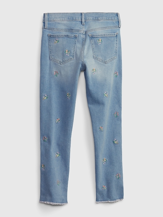 Vintage GAP high quality Floral embroidered Jeans