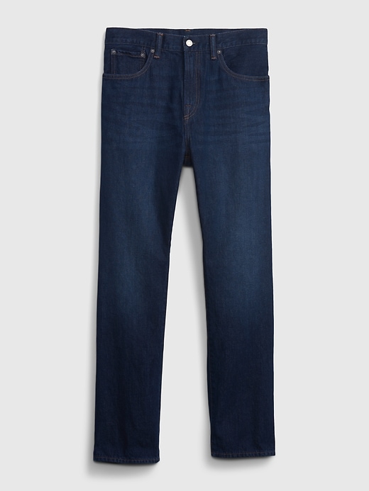 Image number 5 showing, 100% Organic Cotton Zip Fly ’90s Original Straight Fit Jeans with Washwell