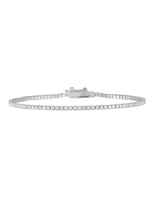 Image number 1 showing, Classic Thin Tennis Bracelet