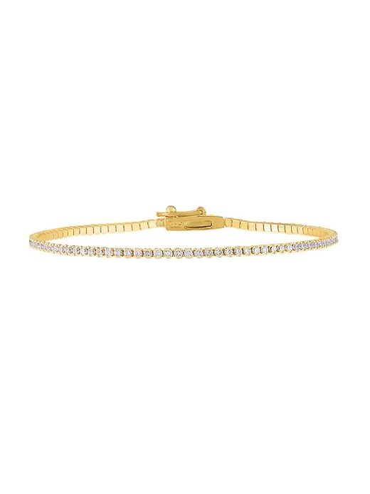 Image number 4 showing, Classic Thin Tennis Bracelet