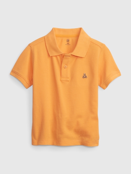 Orange toddler polo shirt best sale