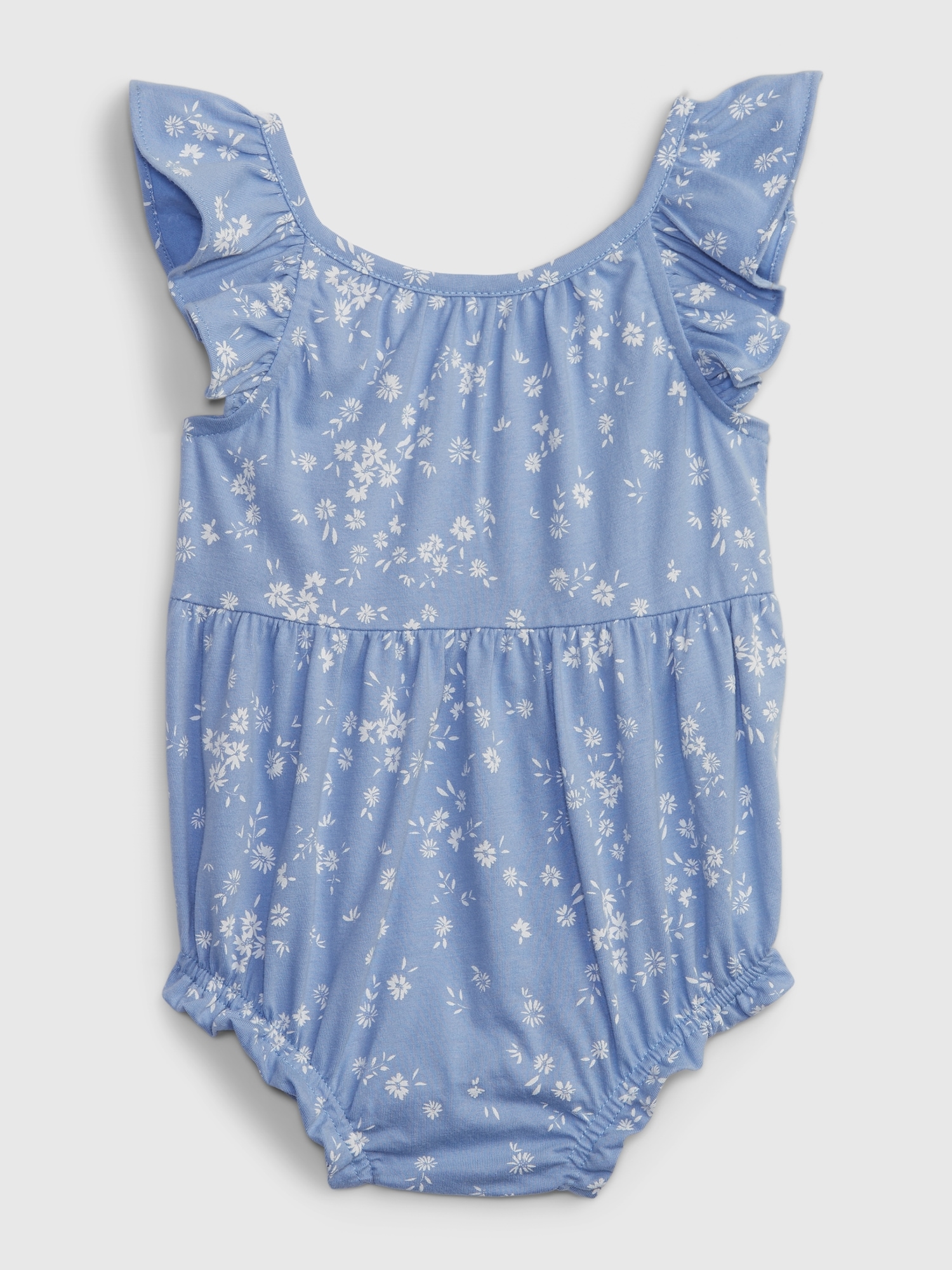 Baby Ruffle Bubble Shorty One-Piece | Gap