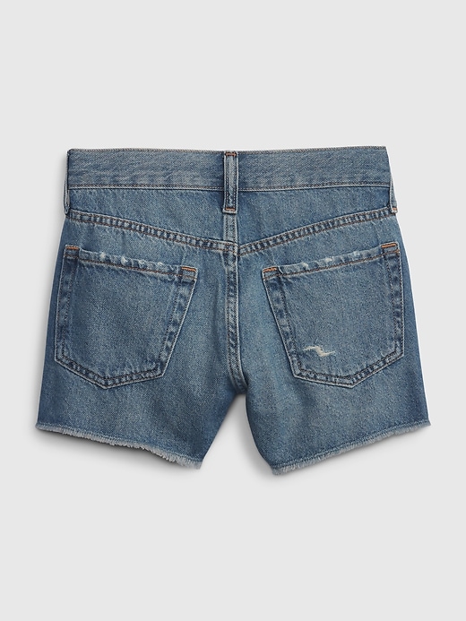 Image number 2 showing, Kids Low Stride Denim Shorts with Washwell