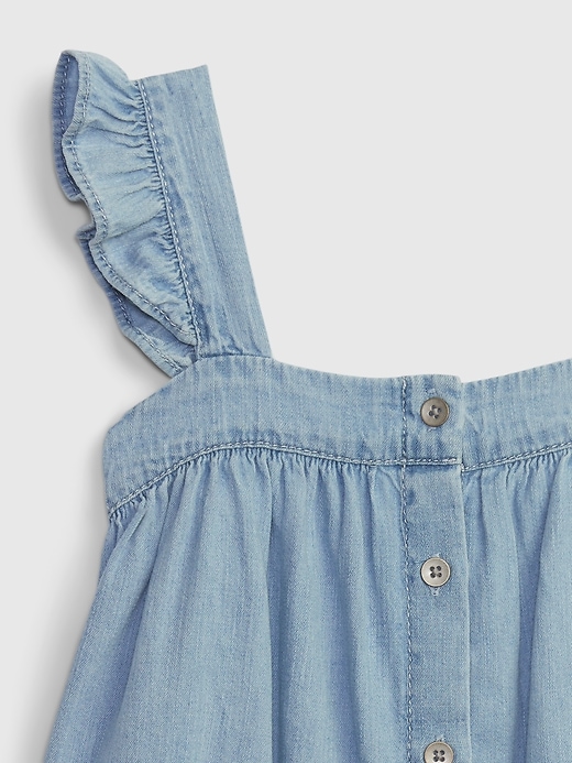 Image number 3 showing, Toddler Denim Tank Top with Washwell