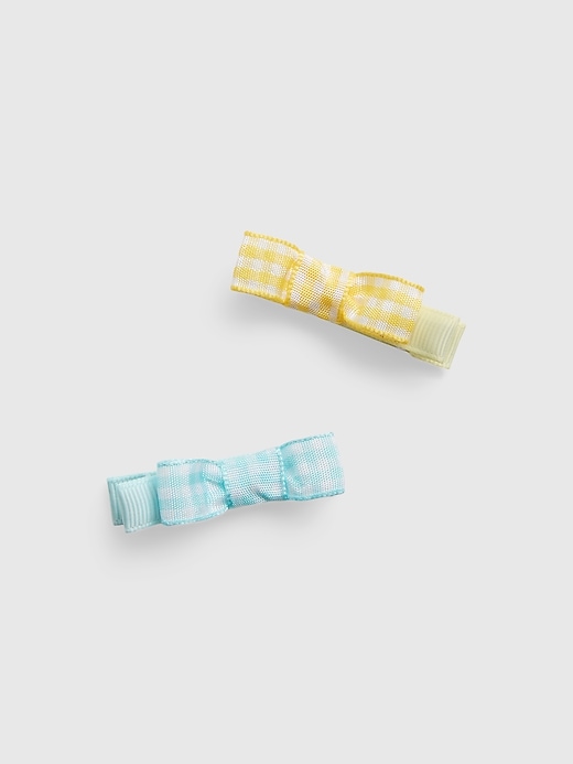 View large product image 1 of 1. Toddler Bow Clip (2-Pack)