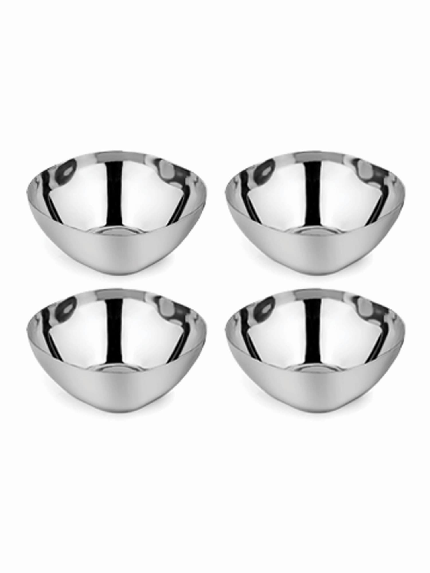 Gap Pack of 4 Smart Snacking Bowls silver. 1