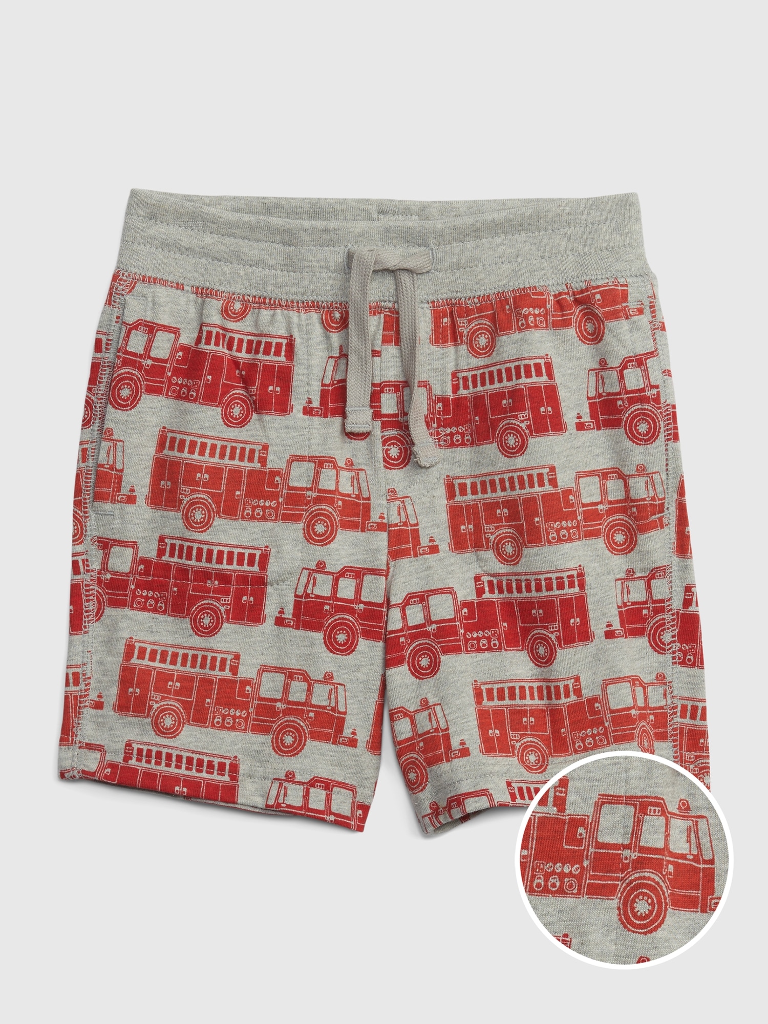 Gap Toddler 100% Organic Cotton Mix and Match Printed Shorts red. 1