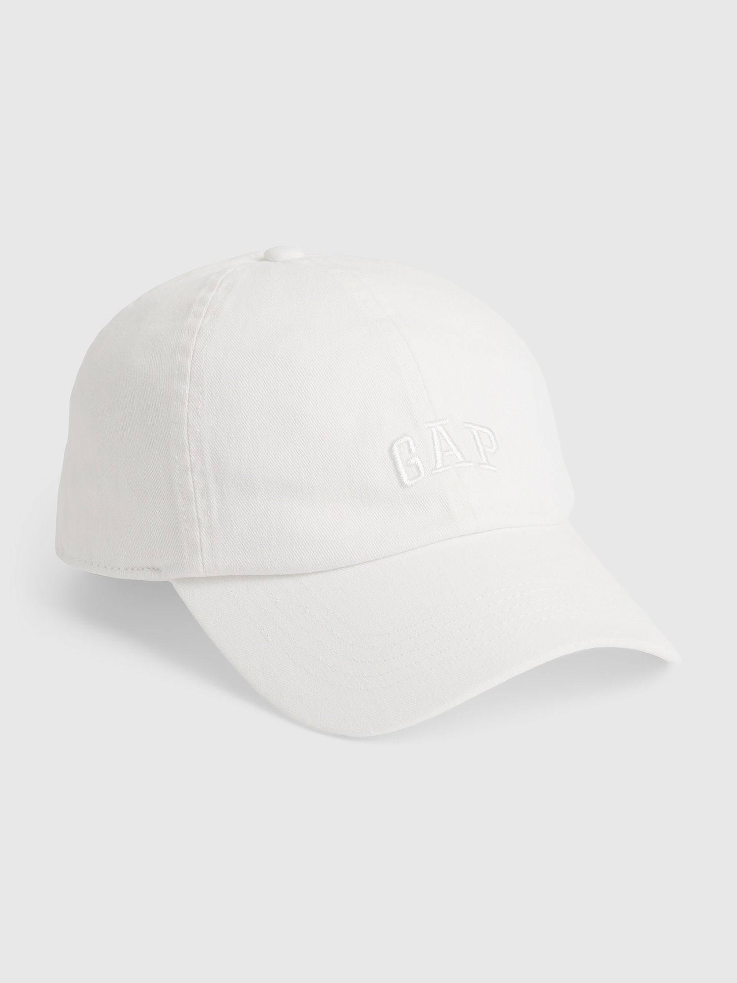 Gap Logo Baseball Hat In Off White