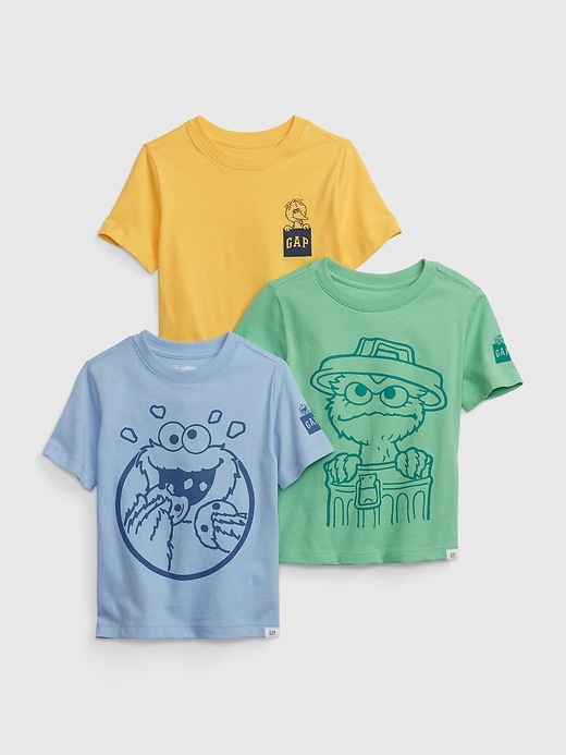 babyGap | Sesame Street Graphic T-Shirt (3-Pack) | Gap
