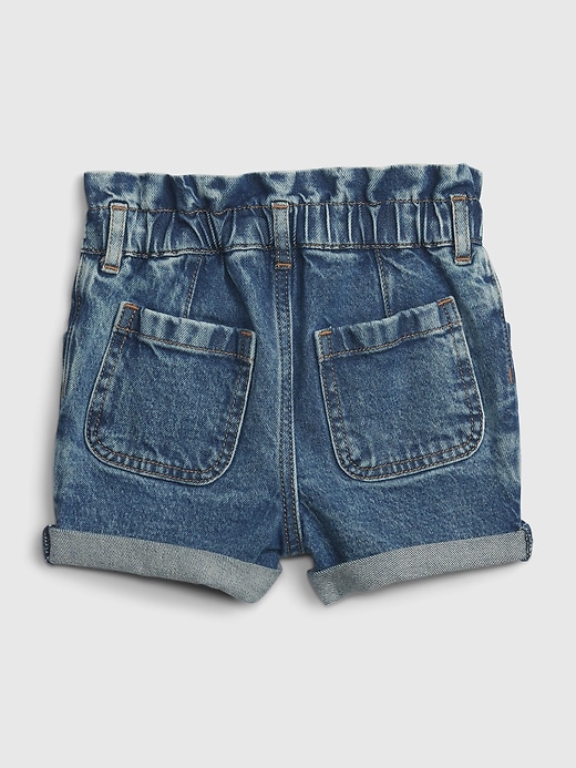 Image number 2 showing, Toddler Just Like Mom Denim Shorts with Washwell