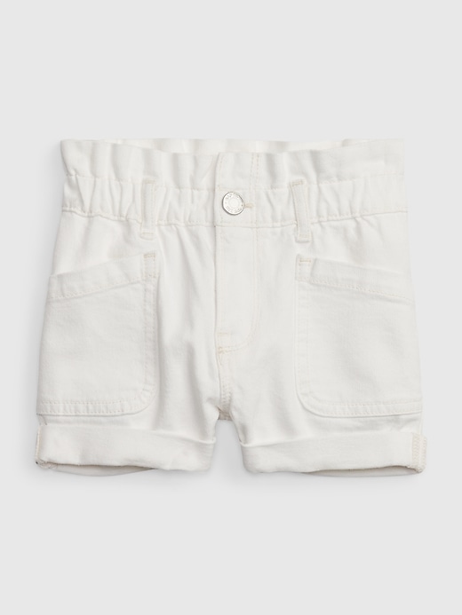 Image number 4 showing, Toddler Just Like Mom Denim Shorts with Washwell